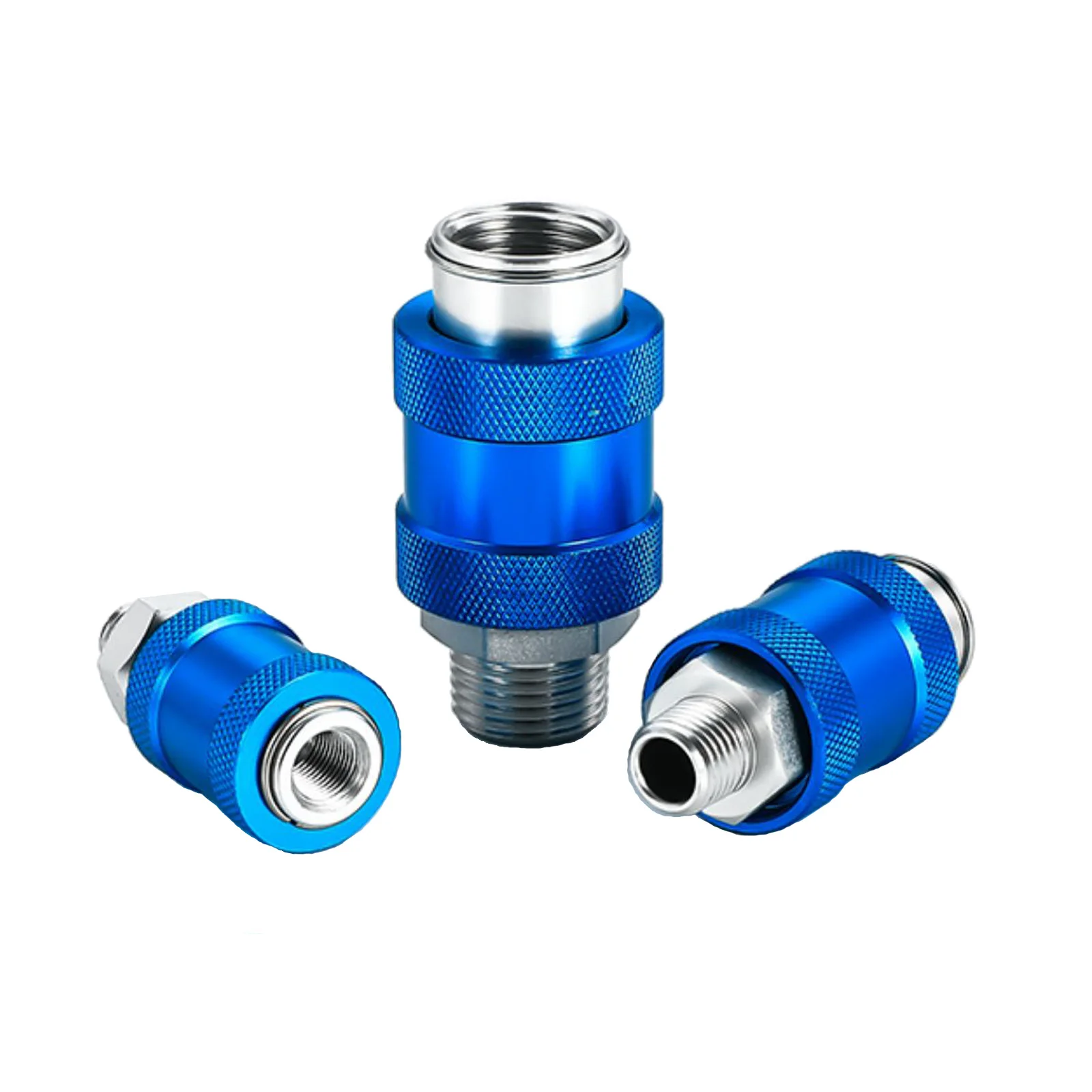 Pneumatic Hand Slide Valve HSV-06/08/10/15 Sliding Switch with 1/2/3/4 Internal And External Threads Component for Air Systems