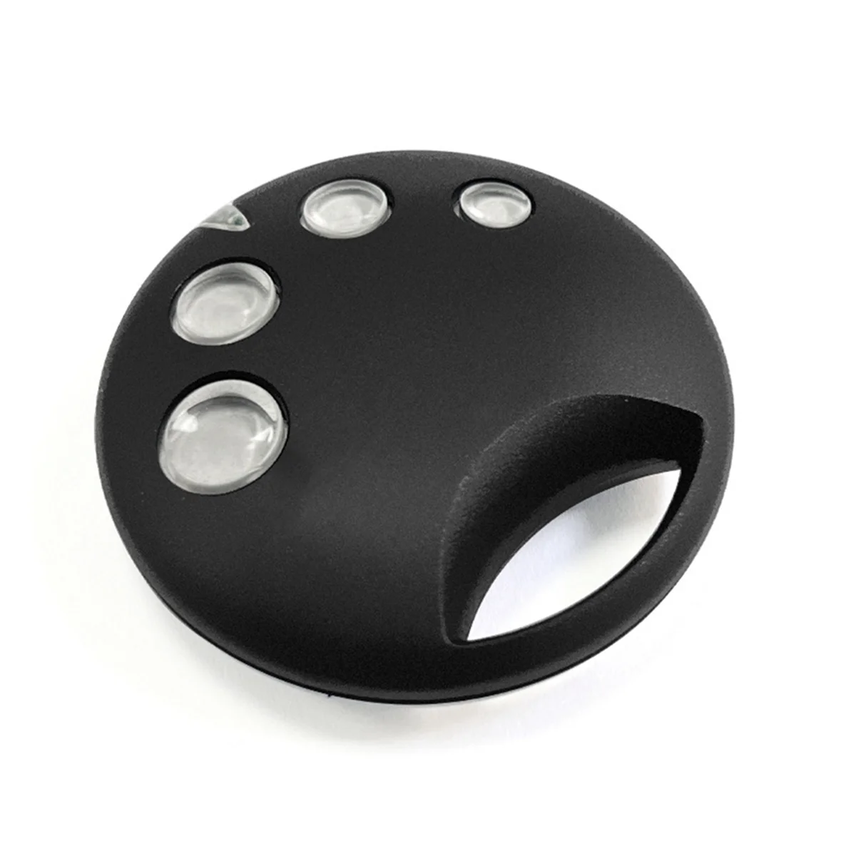 A57G-2Pcs Garage Door Remote Control 4 Button SMILO SM4 433.92mhz Rolling Code Gate Opener Key Transmitter