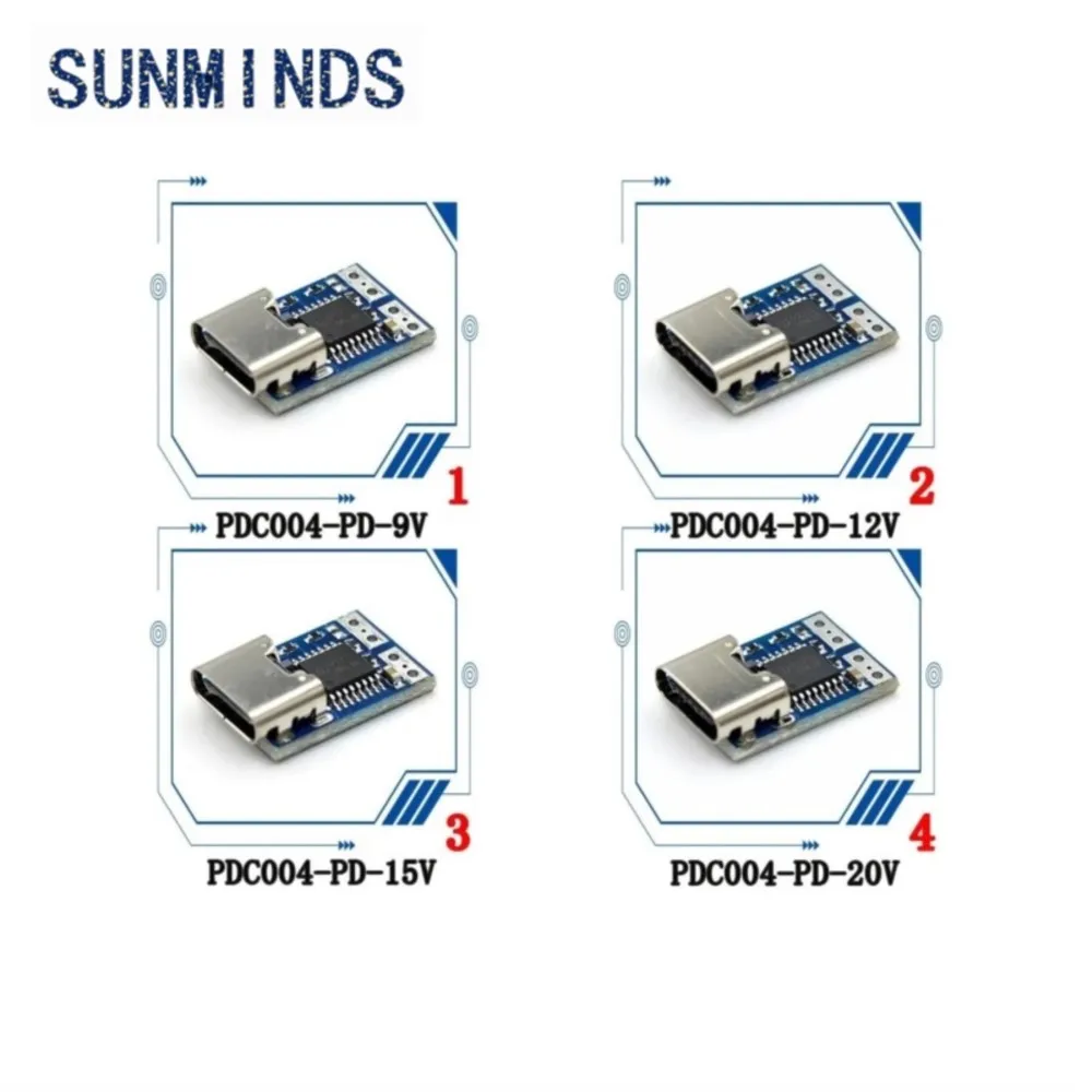 Type-C PD decoy module PD23.0 to DC DC trigger extension cable QC4 charger 9V 12V 15V 20V PDC004-PD