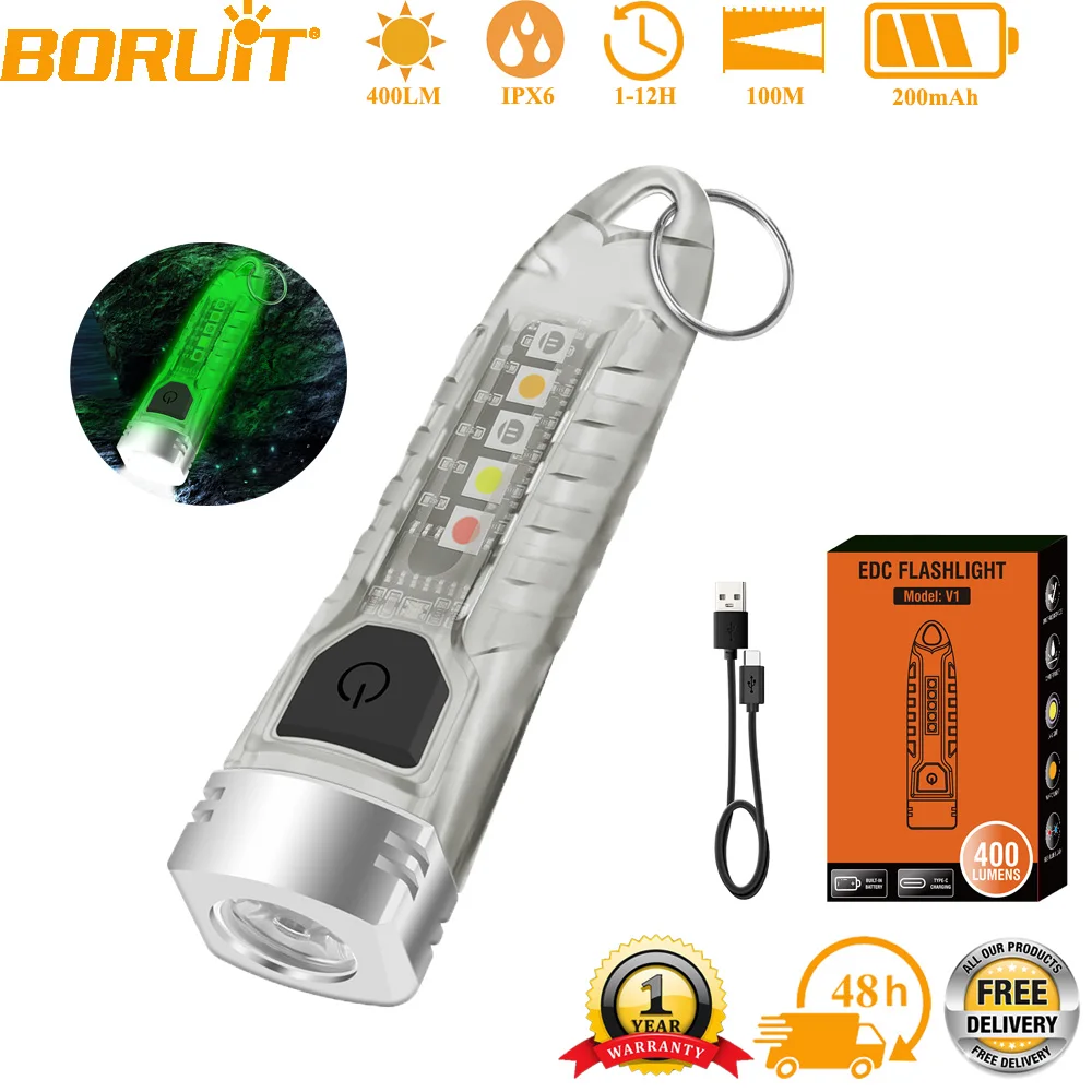 Boruit V1 Led Keych…