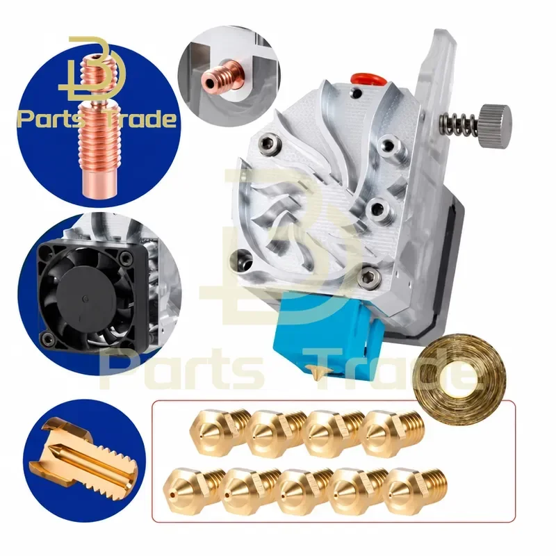 Mellow Hardened Steel Gear BMX Wind Extruder Remote Drive for Ender 3 3D Printer Modification Upgrade