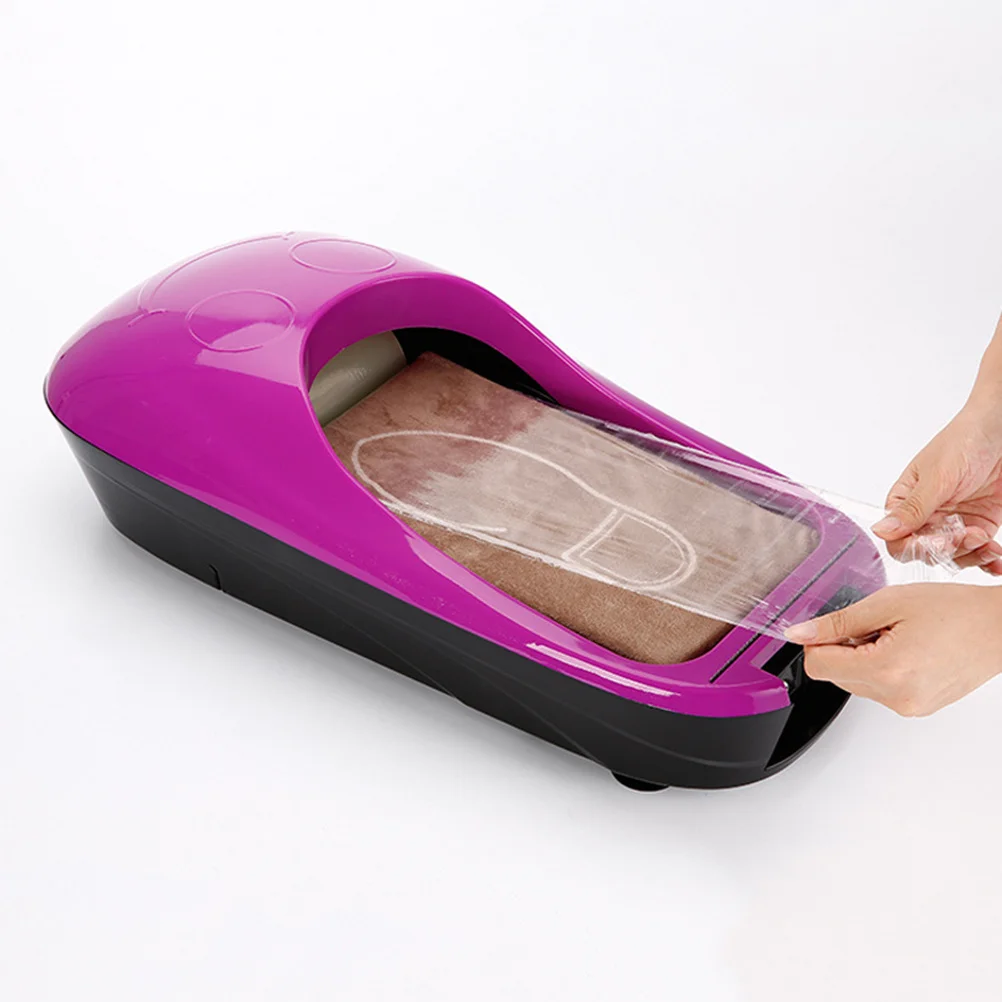 Disposable Clear Shoes Plastic Film Width 15cm Strong Adhesive Shoe Covers for Home Automatic Shoe Cover Dispenser Eco Friendly