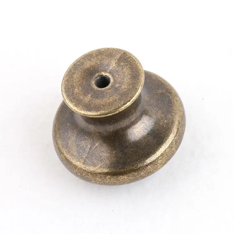 Zinc Alloy Decorative Cabinet Knob Number Pattern Hardware Handle for Bedroom Dresser and Cupboard Drawer