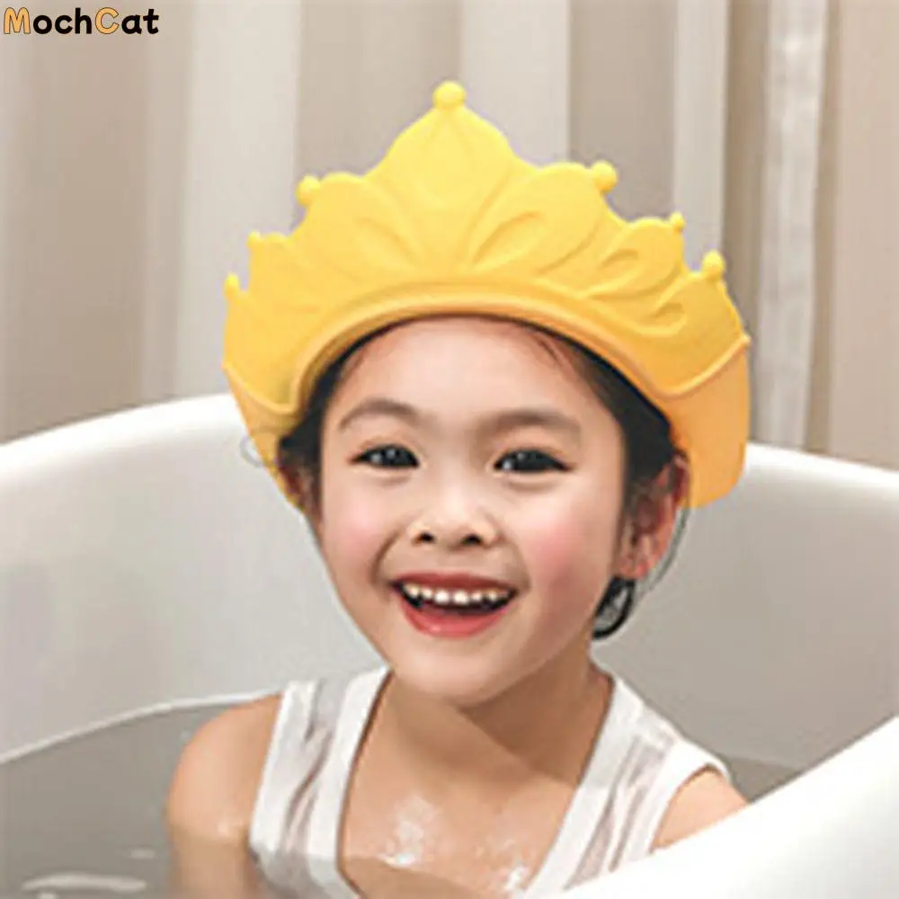 

Head Cover Water Blocking Shampoo Cap Baby Care Product Baby Shower Cap Kids Bathing Shower Hat Shampoo Cap Hair Wash Hat