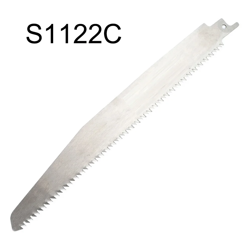 ใบเลื่อยลูกสูบอุปกรณ์ตกแต่งเฟอร์นิเจอร์ใบเลื่อยหลายใบ S1122C เงินสําหรับตัดใบเลื่อยกระดูก