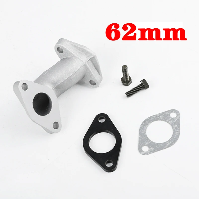 Intake Pipe Kit, Suitable For 50cc, 70cc, 90CC, 110cc, 125cc Pit Off-road Vehicles, ATV Motorcycle Carburetor Intake Manifold