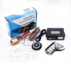 Autos tart Stopp knopf Keyless Entry Universal Auto Zentralisierung Auto Anti-Diebstahl Motors chloss Alarmsystem Auto Remote Starter
