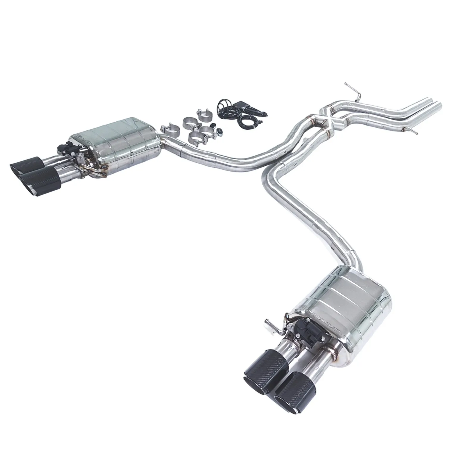 

GFC is applicable to the 3.0T b8 304 stainless steel Catback with valve exhaust system of Audi S5 and Audi S4 from 2009 to 2016