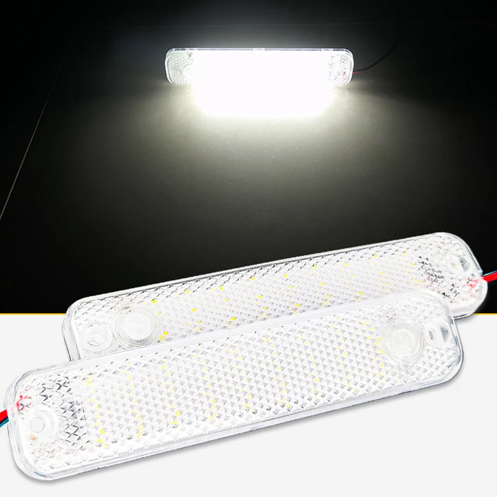 5W 36 LED Car Interior Light 12V Truck Dome Light with Independent Switch Night Reading Ceiling Light for Car RV Truck Marine