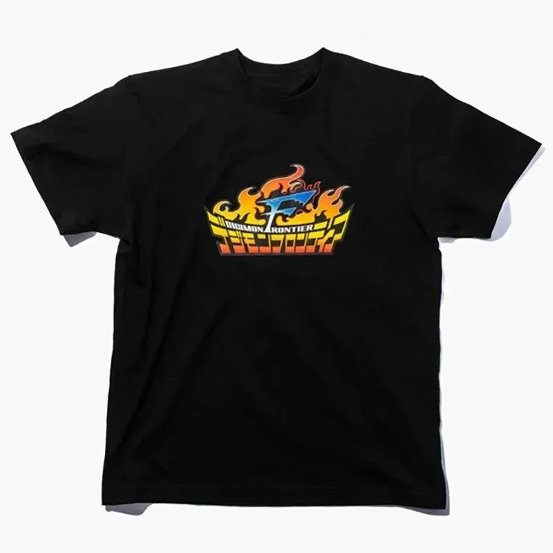 Hot Digimon 25th Anniversary Adventure 02 Infinite Zone Rescue Team's Previous Lo Short-sleeved OT T-shirt