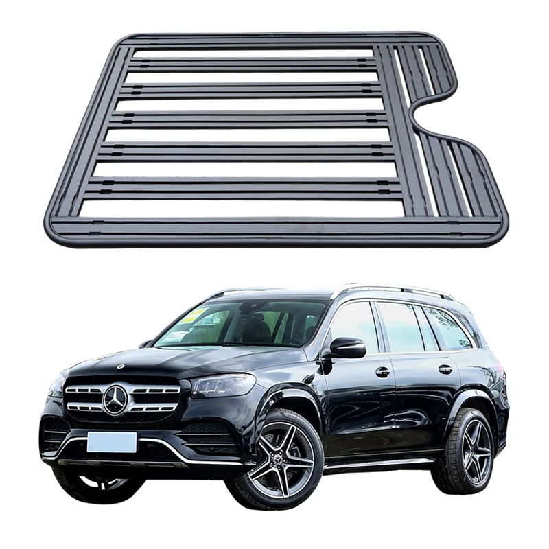 

Aluminum Alloy Car Roof Cargo Luggage Rack Baskets for GLS-Class 2021-2023 2024+