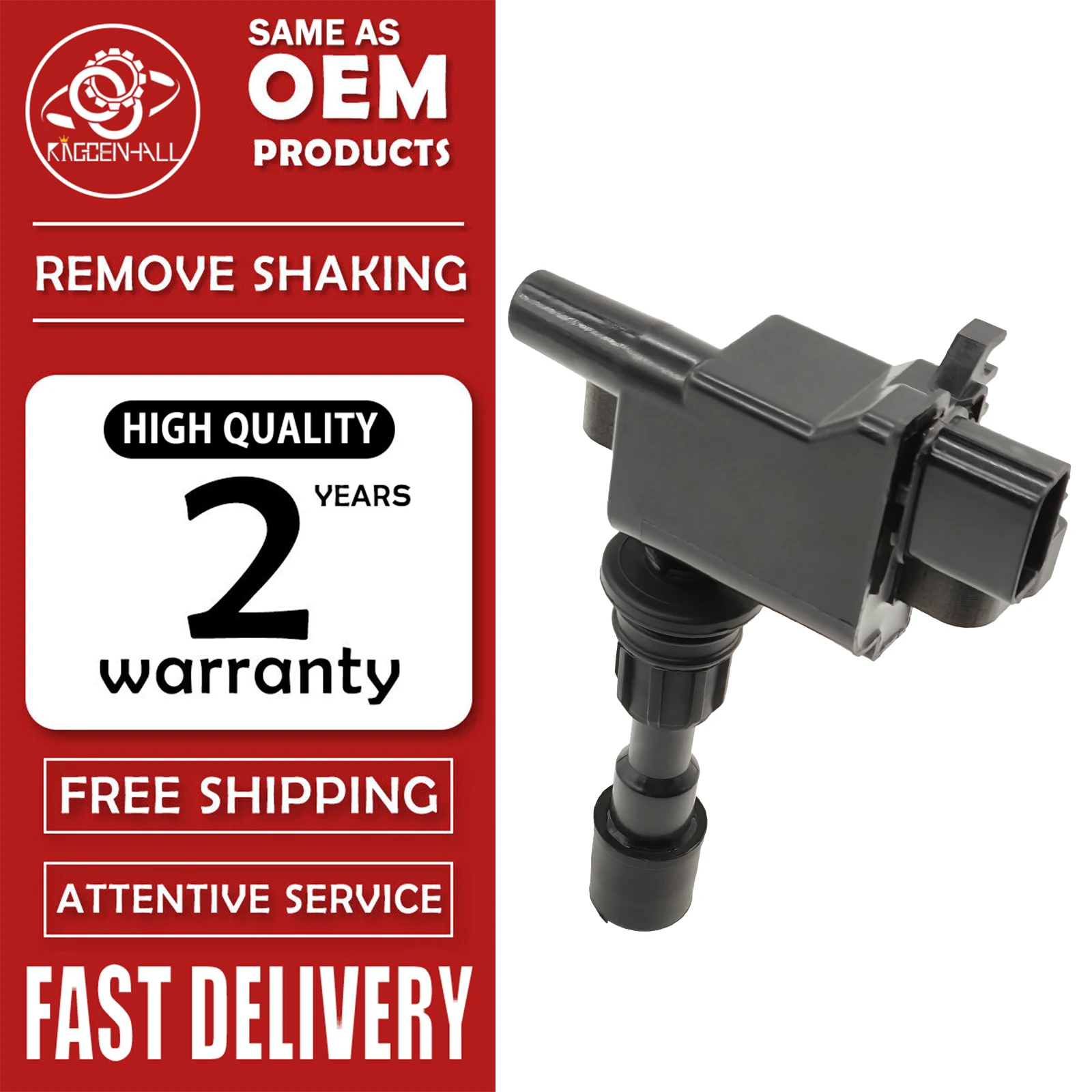 

New Ignition Coil Conpatible With MAZDA 323 F S VI 1.5 16V, 1.6 ZL01-18-100A ZZY1-18-100 5DA 358 057-061