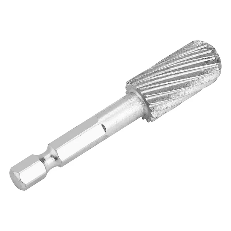 

Rotary File, 5Pcs 1/4Inch Hex Shank High Speed Steel Burrs Rotary Files Tools For Aluminum And Iron Hardware
