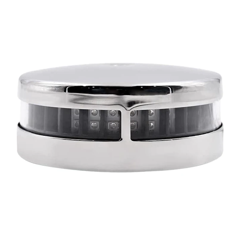 

Bow Light LED Navigation Lights Stainless Steel Sailing Lights 12V IP66 Waterproof Deck Mount Marine Boat Pontoon Yacht