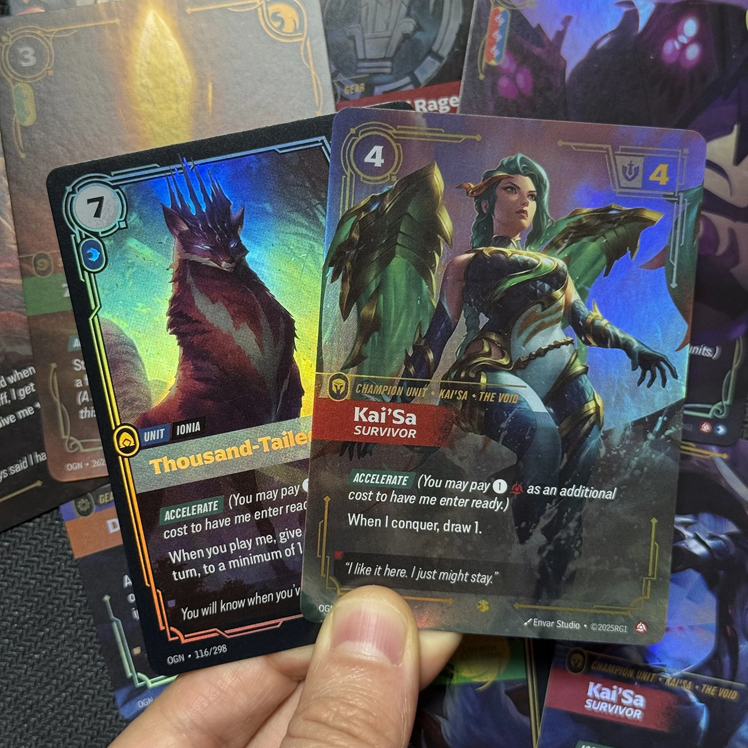 56Cards/Set Rune Proxy Card Riftbound KaSa Survivor Showstopper Origins OGN  TCG Signature Showcase Hobbies Collectibles Game - AliExpress 26