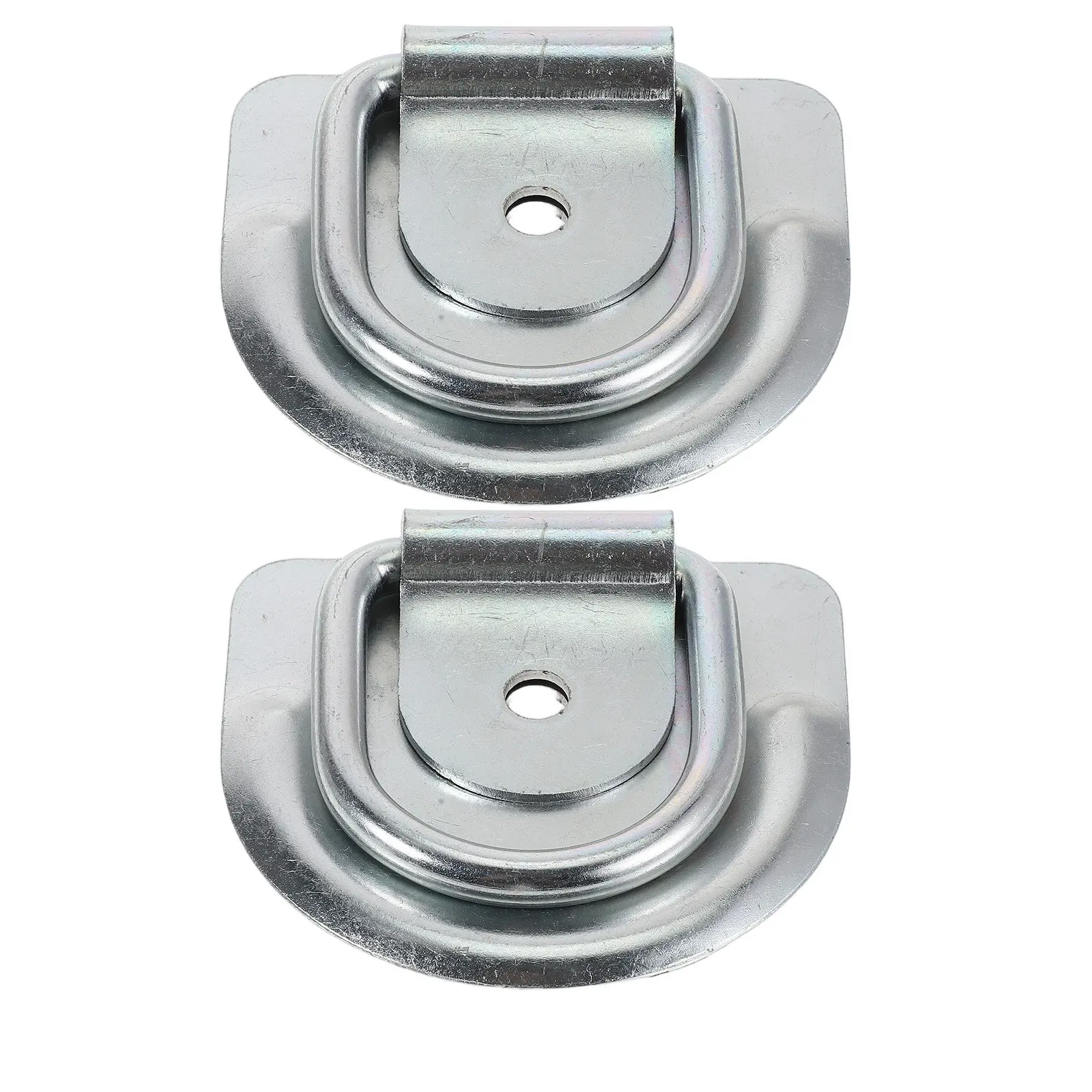 

2 шт. D-образные кольца-крепления 8 мм, сверхпрочные, для крепления грузов на прицепах RV, мотоциклах, квадроциклах, транспортных и универсальных прицепах