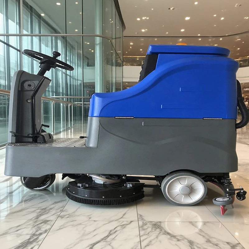 

Commercial Industrial Floor Scrubber Machine Driving Washing Cleaning Machine Suction Mop Washing Integrated Mopping Machine