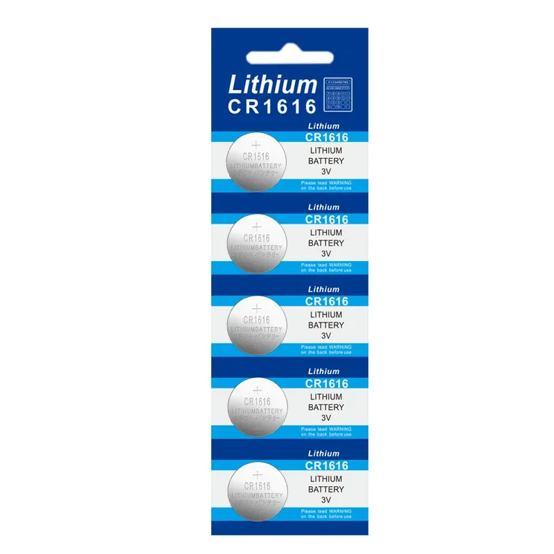 3V CR1616 LM1616 DL1616 BR1616 5021LC Lithium Button Coin Cell Battery for Car Key Remote Watch Calculator Scale