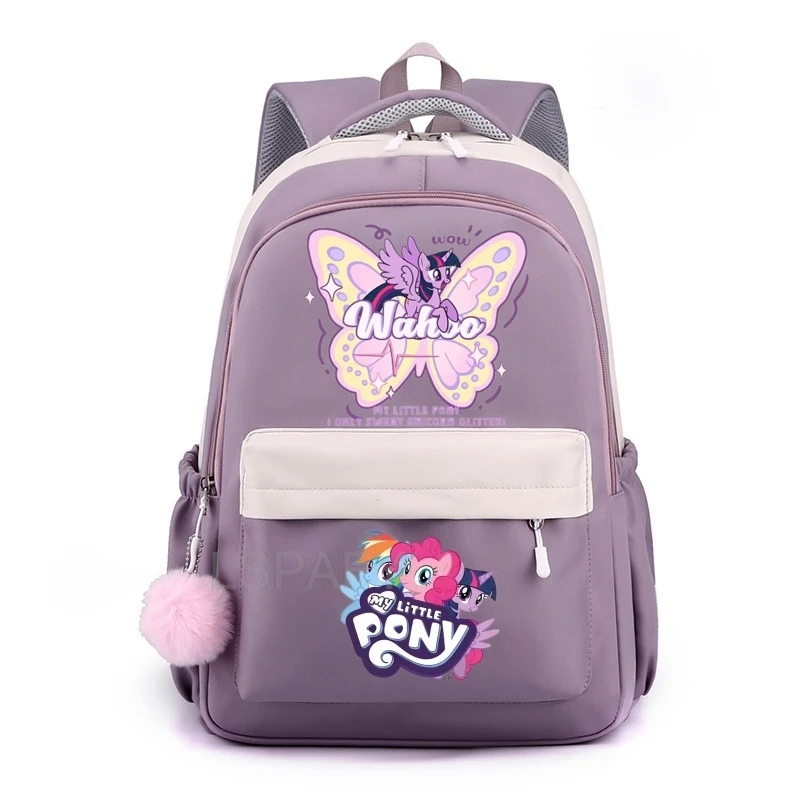 Backpack My Little Pony Print Women Laptop Computer Large Capacity School Backpacks for Girls Teenage Packsack 4 Color Gift