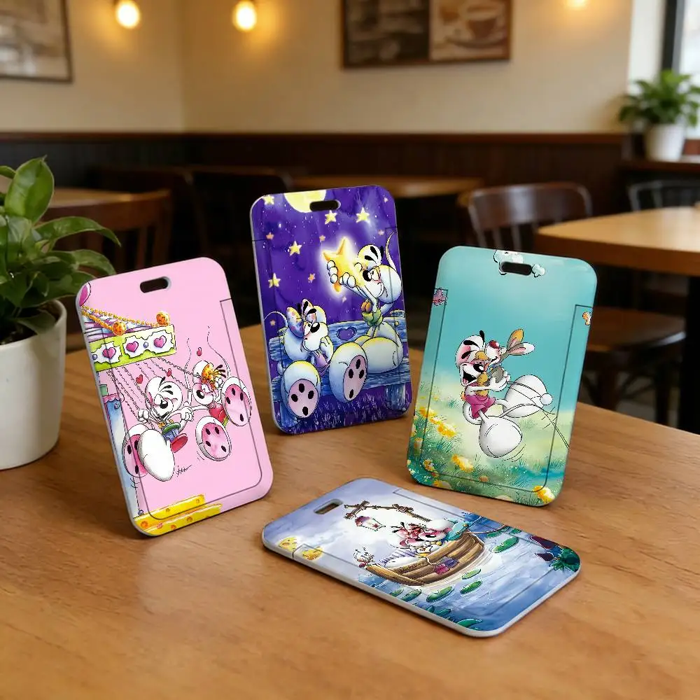 cute cartoon D-Diddl  Durable Lanyard Card Covers Holders fo