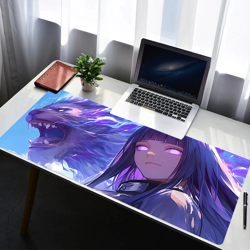 

Mouse Pad Non Slip Rubber Mousepad Naruto Hyuuga Hinata Laptop Gamer Cabinet Keyboard Pad Office Computer Gaming Desk Mouse Mat
