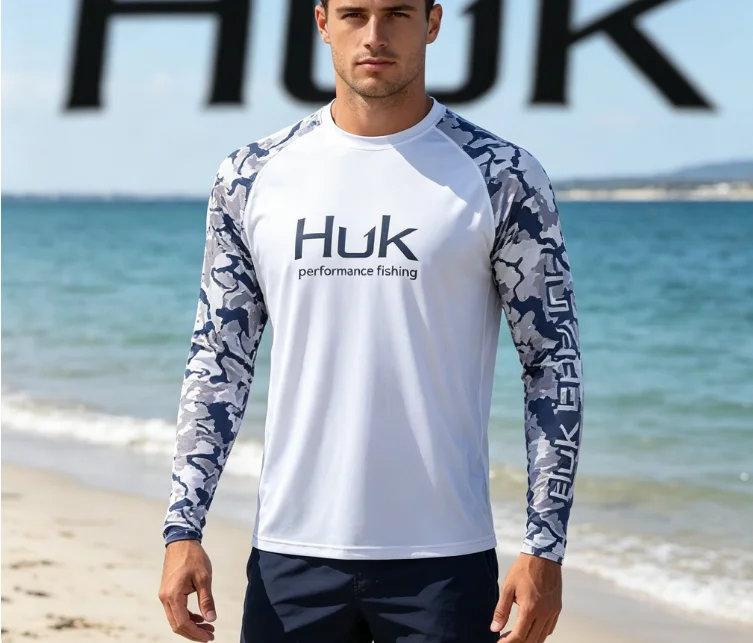 Quick-Drying Breathable Long Sleeve Fishing T-Shirt XS-5XL Summer Autumn Winter Anti-UV Sun Protection Clothing for Outdoor