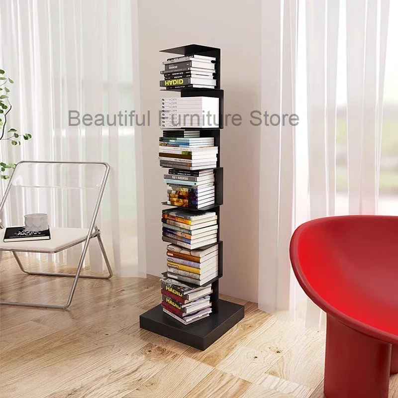 거실 코너 책장 디스플레이 수집 미니멀리스트 도서관 책장 보관 선반, Etagere 레인지 모던 가구