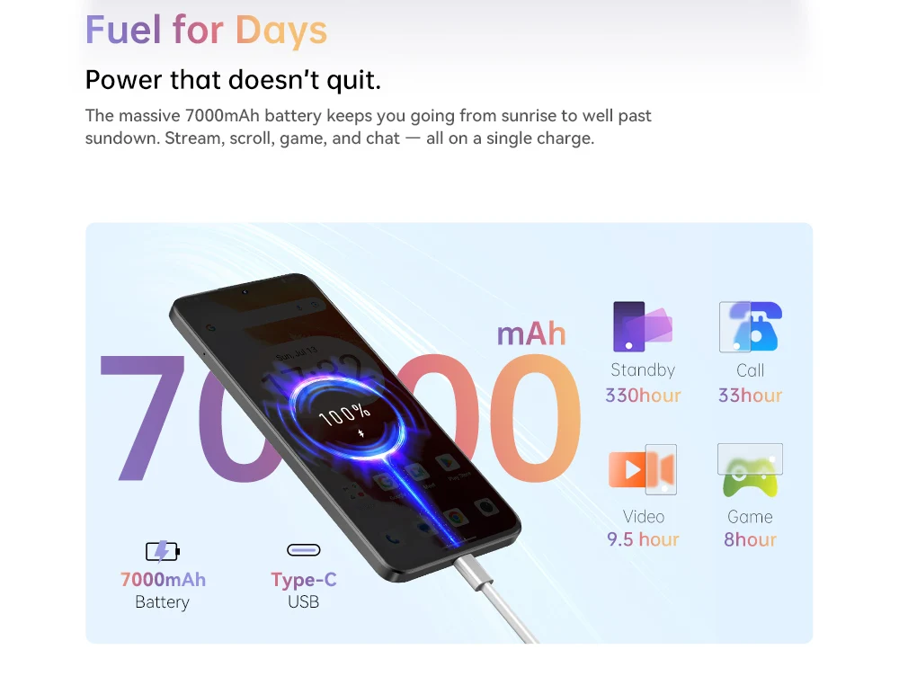 [Ship From UK]Cubot Note 60 Android 15 Smartphone 7.2'' 120Hz Display 16GB(6+10GB )RAM 128GB ROM 48MP Camera 7000mAh Cellphones