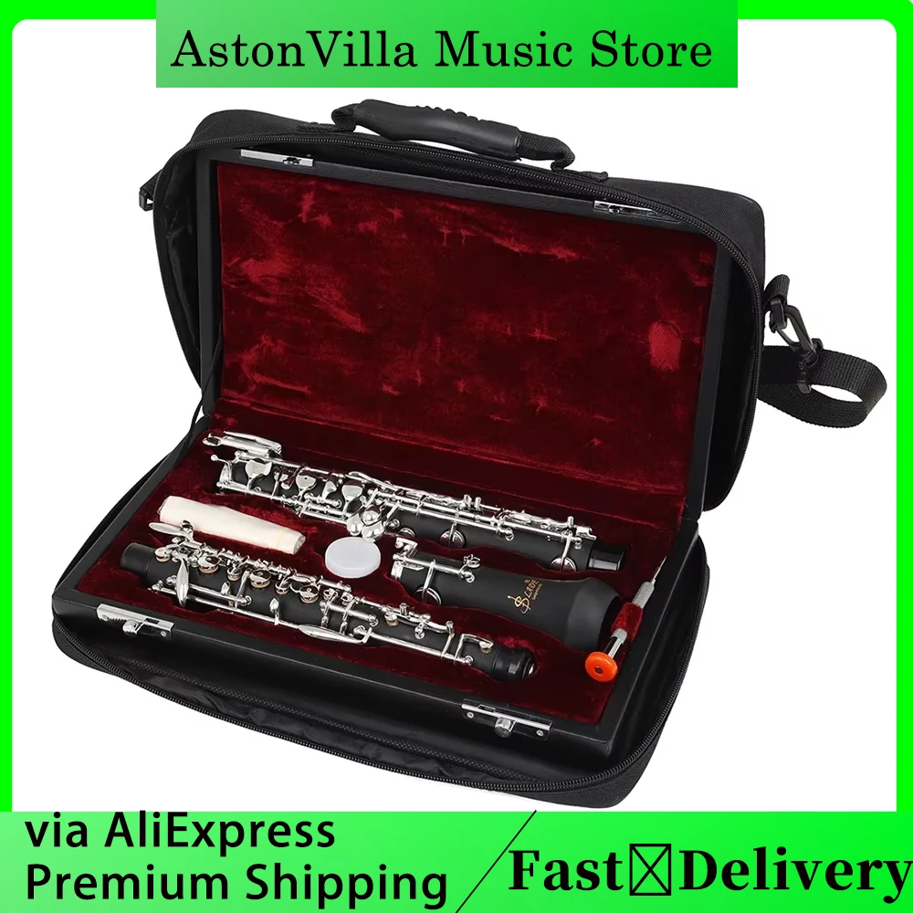Bolso de hombro impermeable para oboe, bolsa de instrumentos de tela Oxford, estuche impermeable para oboe, accesorios para instrumentos de viento de madera