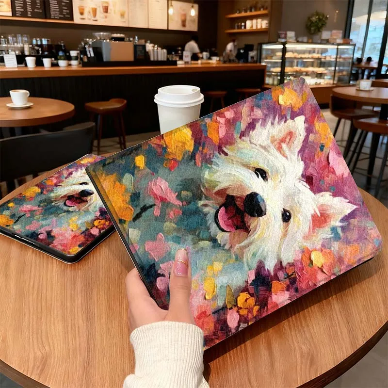 

Painting Cartoon Kitten Puppy For Samsung Galaxy Tab A A7 A8 A9 A11 S6 S11 10.1 10.4 10.5 Inch Lite Plus Cover Tablet Case