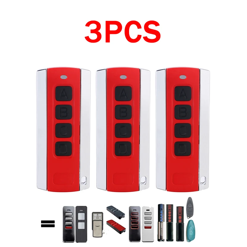 3PCS SOMMER Pearl Twin Vibe Status TRX55-868-4 TX55-868-4 TX40-868-4 4018V000 4018V003 4018V001 Garage Remote Control 868MHz