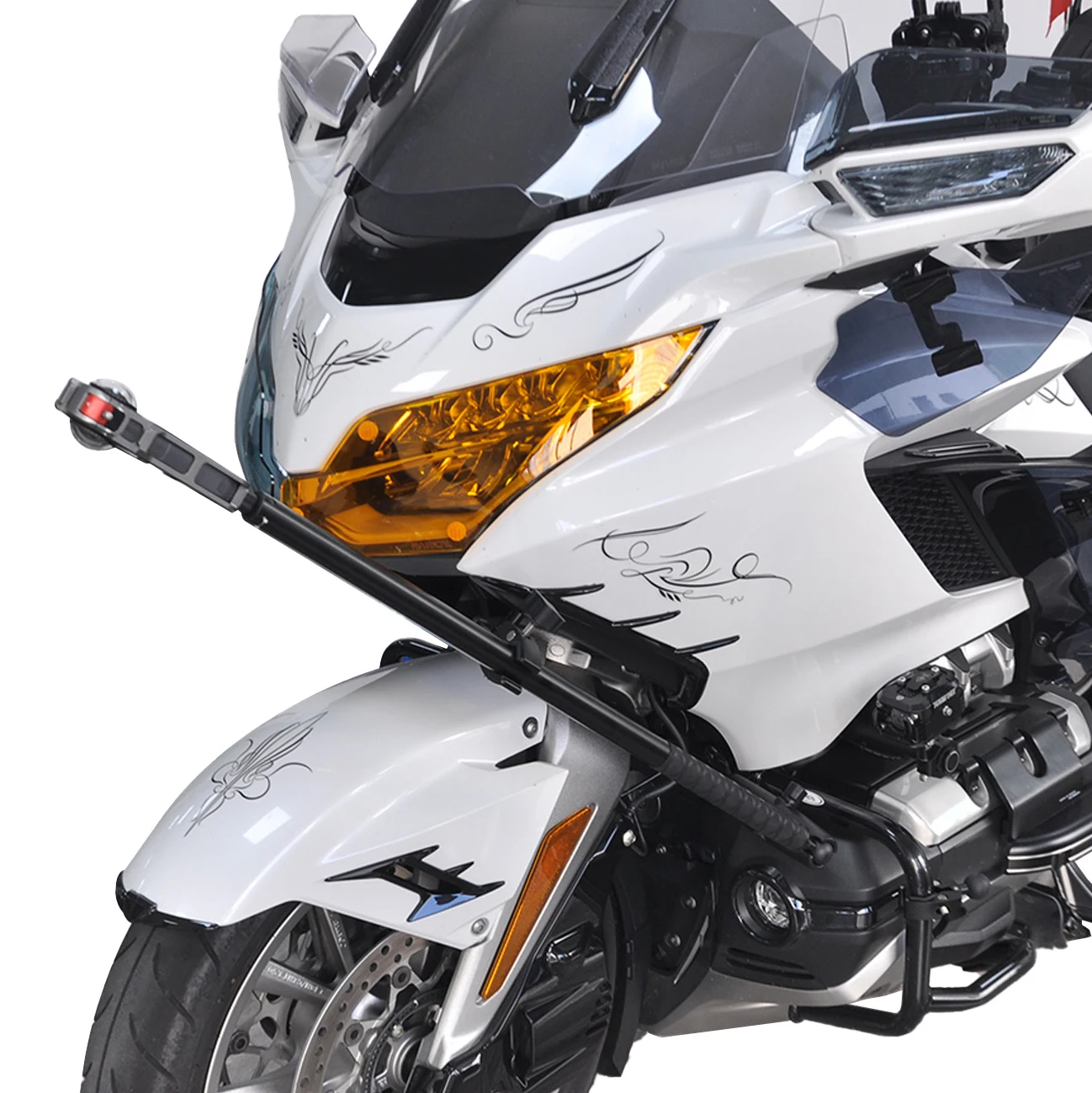 Panical For Honda Gold Wing GL1800 GL1800B F6B 2018-2026 25MM Ball Action Camera Mount Bottom Headlight First Perspective Kit