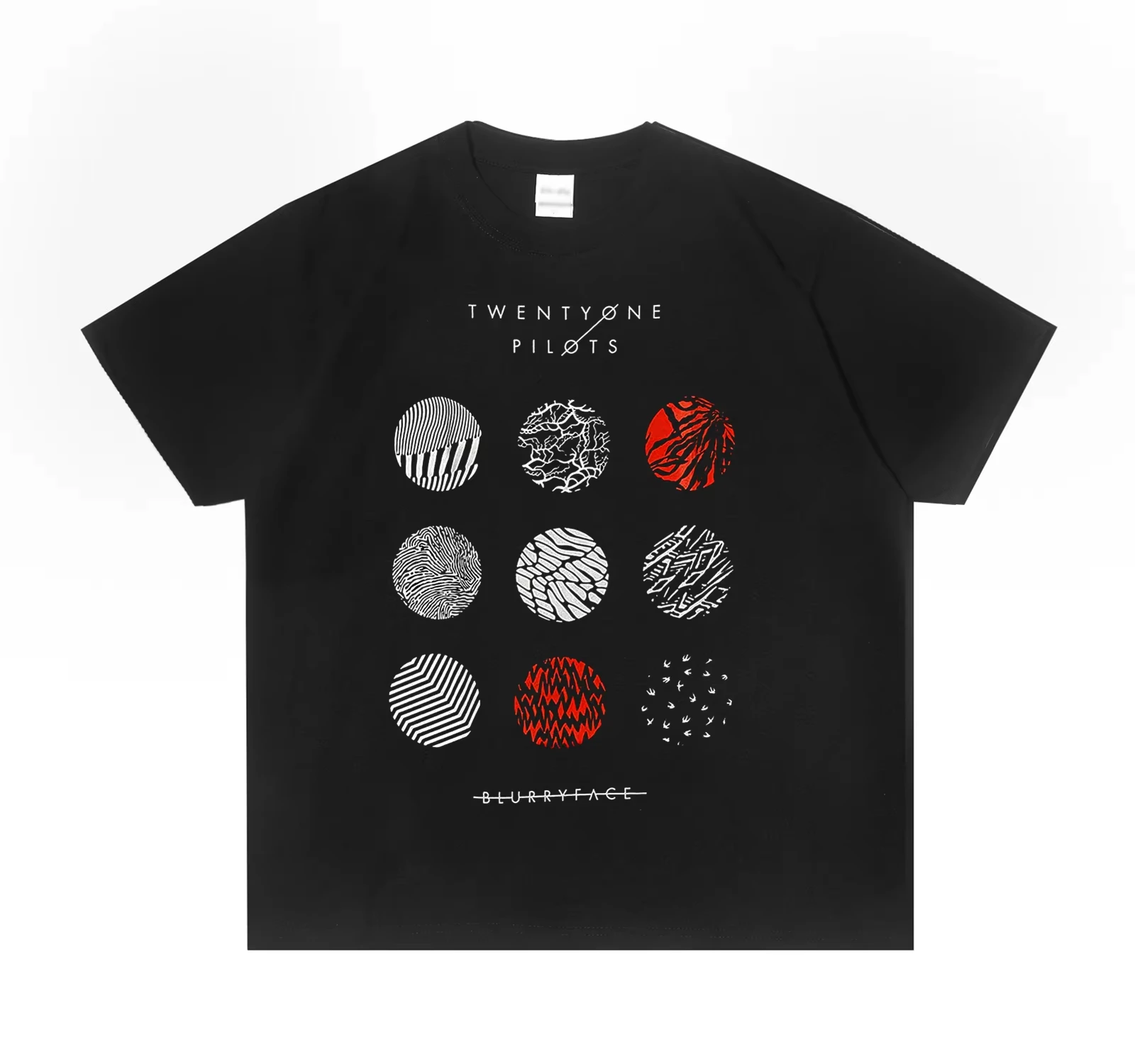 Twenty One Pilots Rock Men and Women with The Same Fashion Casual Trend High Quality Motorcycle T-shirt