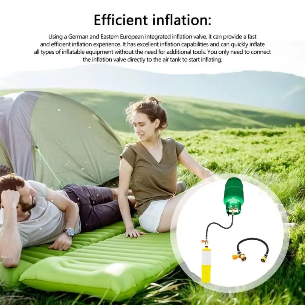 

Взрывозащищенный адаптер для заправки газа Портативная резиновая трубка Клапан Плетеный шланг Многофункциональный адаптер для заправки Соединительный шланг