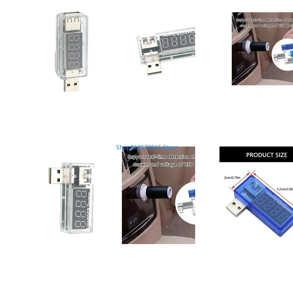 B95C USB Digital Tester USB Voltages Multimeters For Efficient Power Management
