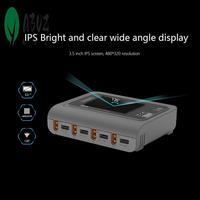 A30Z-Toolkitrc Q4AC Smart Balance Charger AC100W 4 Port Smart Charger XT60 To XT30 For 1-4S Lipo Battery FPV Racing Drone