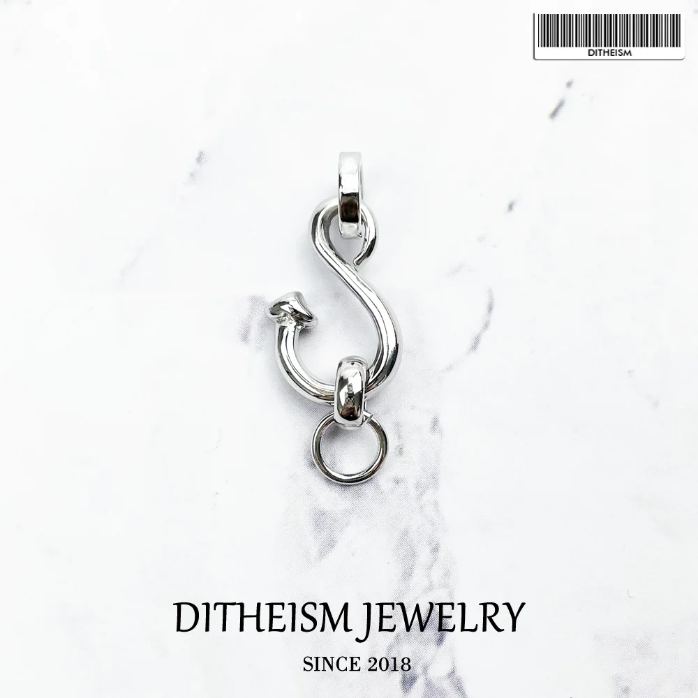 

Подвеска для мужчин и женщин из серебра 925 пробы с крючком