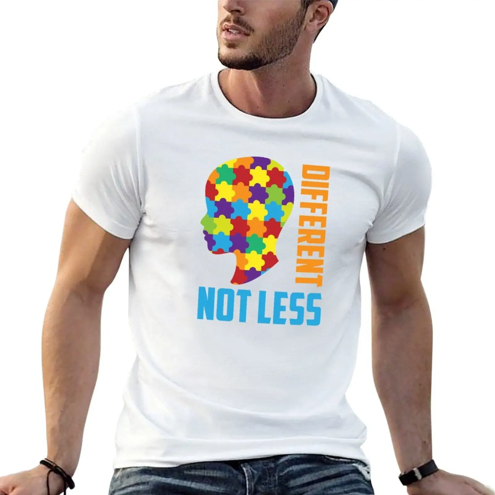 Different Not Less Cool T-Shirt man t shirt summer man t shirt luxury man t shirts for men casual T-shirt