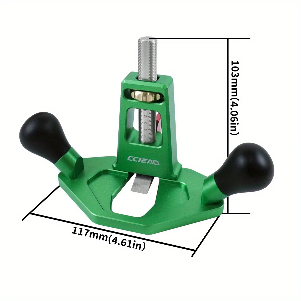 Router Plane Handheld Woodworking Tool Quick Adjust Depth with Depth Stop for Tuning Joinery Cutting Dados Grooves Mortise