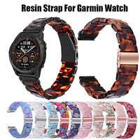 Quickfit 20 22 26 mm Resin Strap For Garmin Watch Fenix 5 6 Plus 6S 7 Pro 7S 7X 8 AMOLED 43 47 51 Enduro 2 3 Approach S70 Band