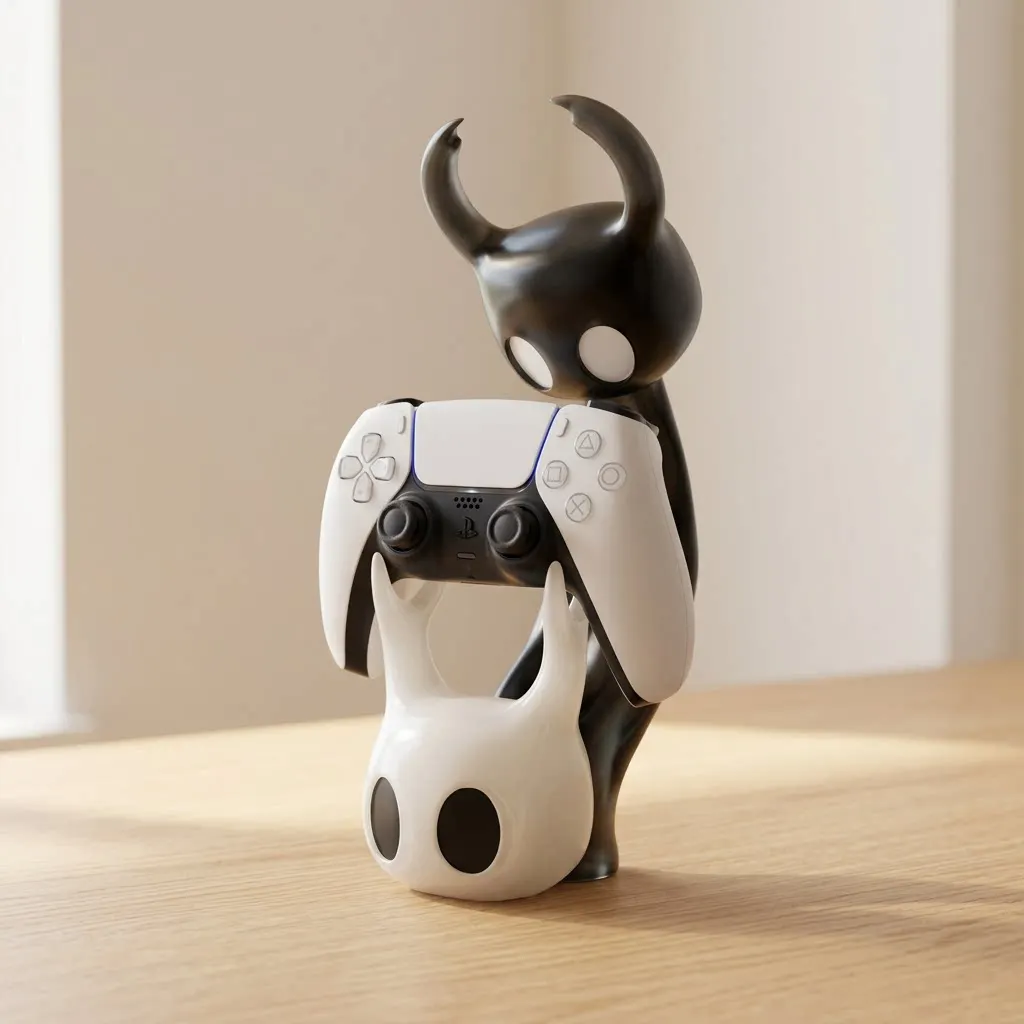 

NEW Anime Hollowed Knights Gamepad Holder for Xbox PS4 PS5 Switch Universal Base Controller Display Stand