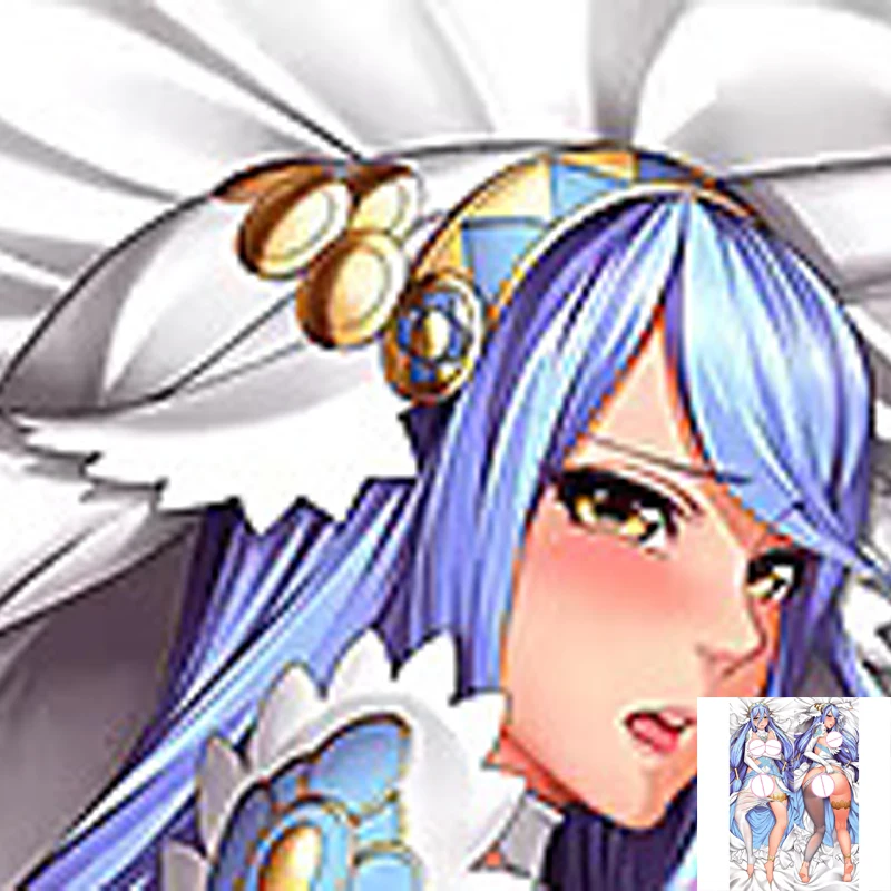 

Anime Dakimakura Pillow Case Fate Sexy and Busty Aqua Double-Sided Halloween Decoration