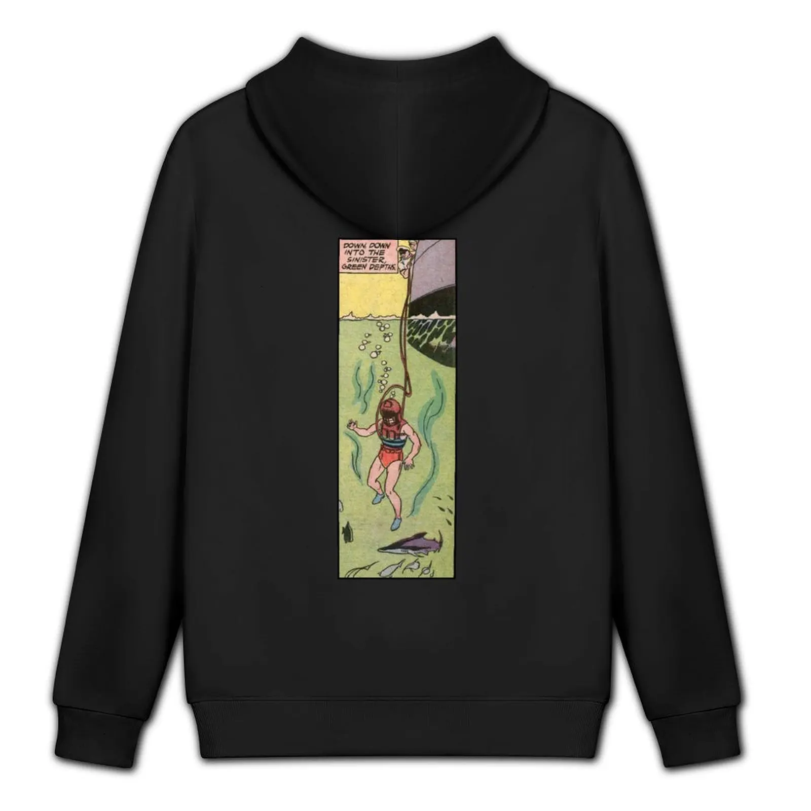 Down Down Into The Sinister Green Depths... Hoodie autumn new products mens designer clothes fashion men tracksuit