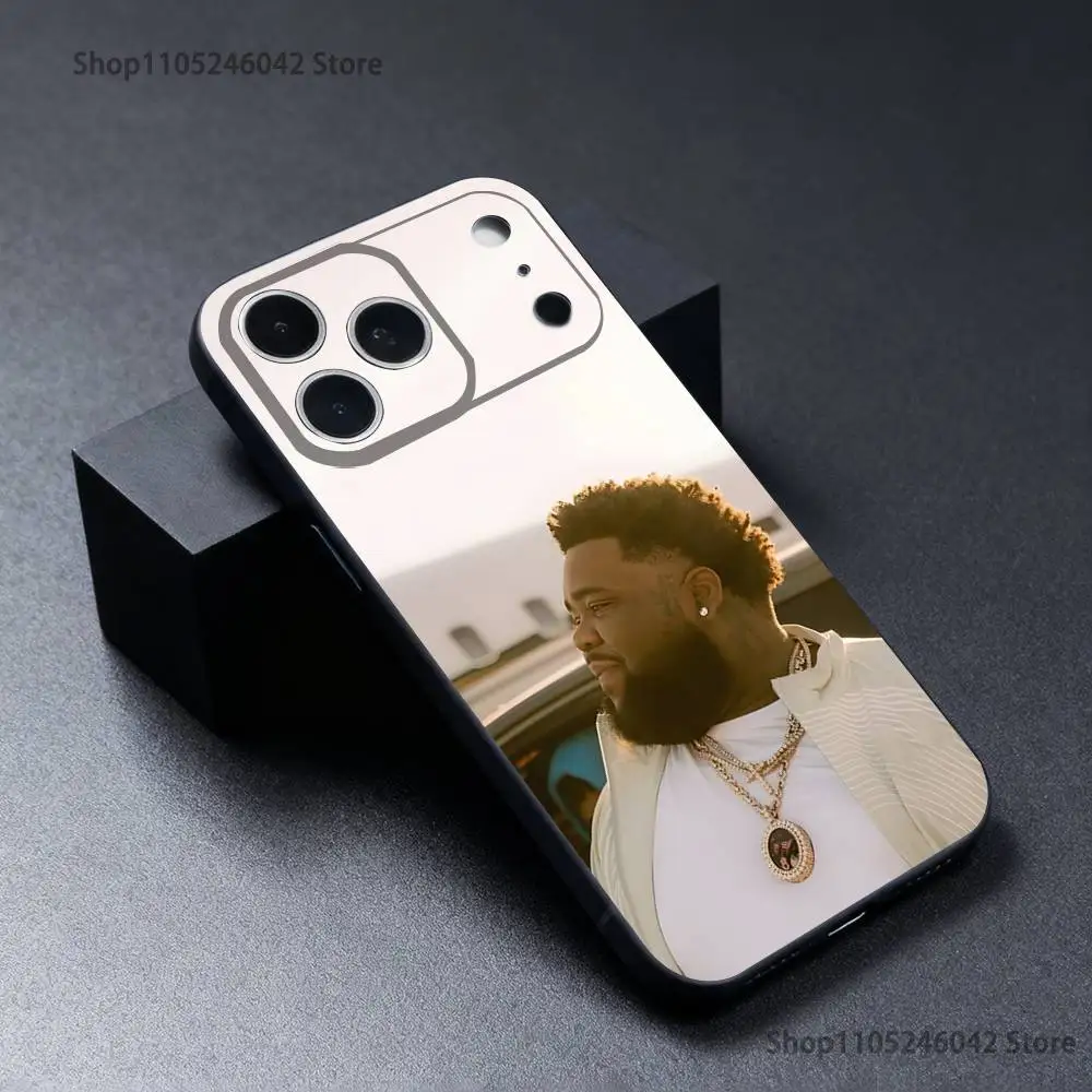 Rap r-rod onda resistente ao desgaste caso de telefone para iphone 17,16,15,14,13,12,11, pro,xs, max,xr,plus, e, se4, mini capa macia preta