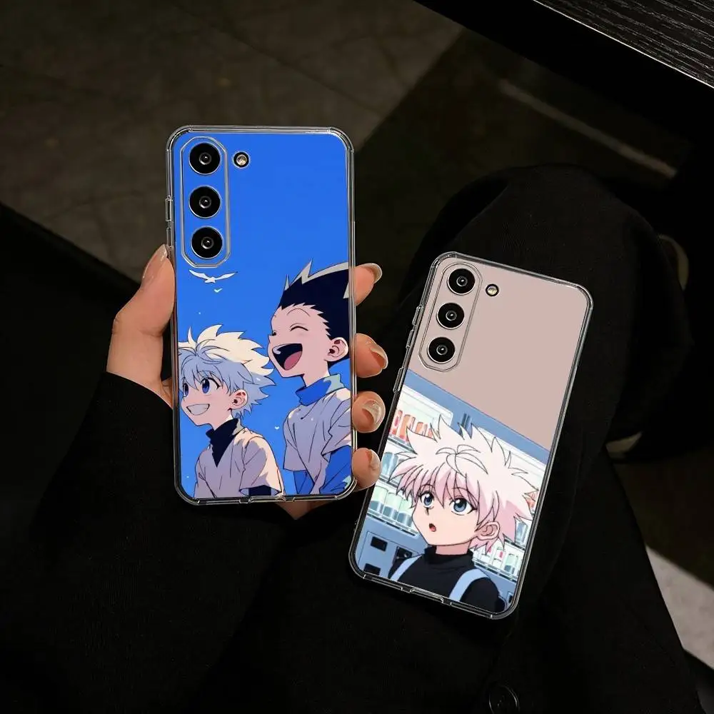 K-Killua Zoldyck H-Hunter X Hunter Phone Case For Samsung Galaxy A91,80,73,72 ,71,53,52,32 ,31,22,21s,20,Transparent Case