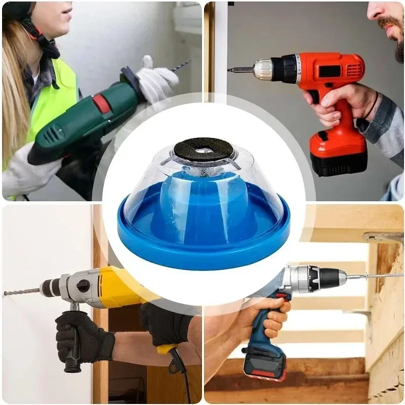 Mini Electric Drill Dust Collection Bowls Household Impact Hammer Electric Drills Dust Cover Collector Power Tools Accessories