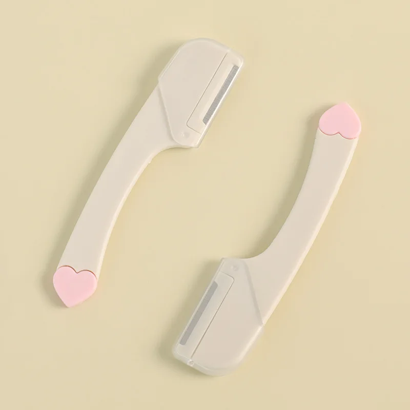 شفرات احترافية لتشذيب الحواجب للنساء، شفرات إزالة شعر الوجه من الفولاذ المقاوم للصدأ، أدوات مكياج دقيقة للتهيأ