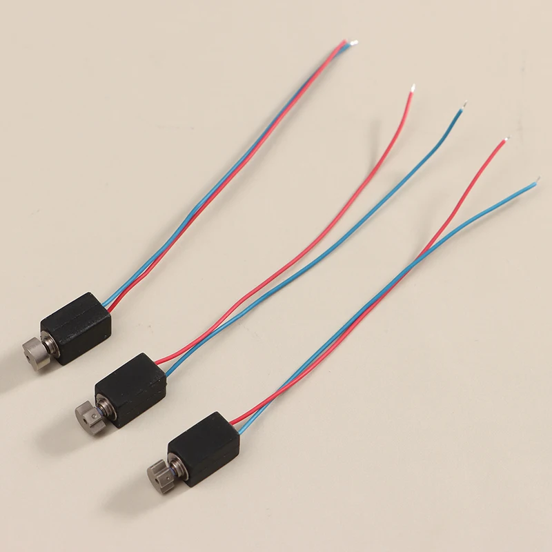 -5Pcs 4mm*8mm 0408 Mini Micro Vibration Motor DC 3V Hollow Cup Coreless Motor Small with Eccentric Wheel DIY Massager Toy