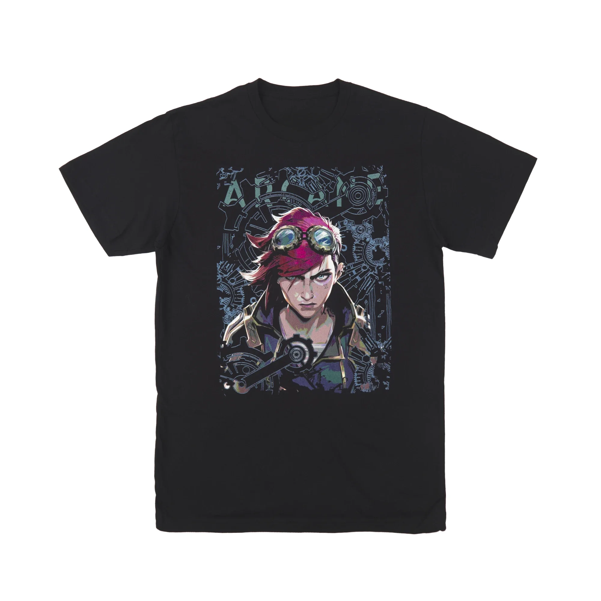 Arcane Wei Caitlin Tシャツ リーグ・オブ・レジェンド Tシャツ ジンクス Tシャツ フォートナイト Tシャツ ティキ Tシャツ 紳士服・婦人服