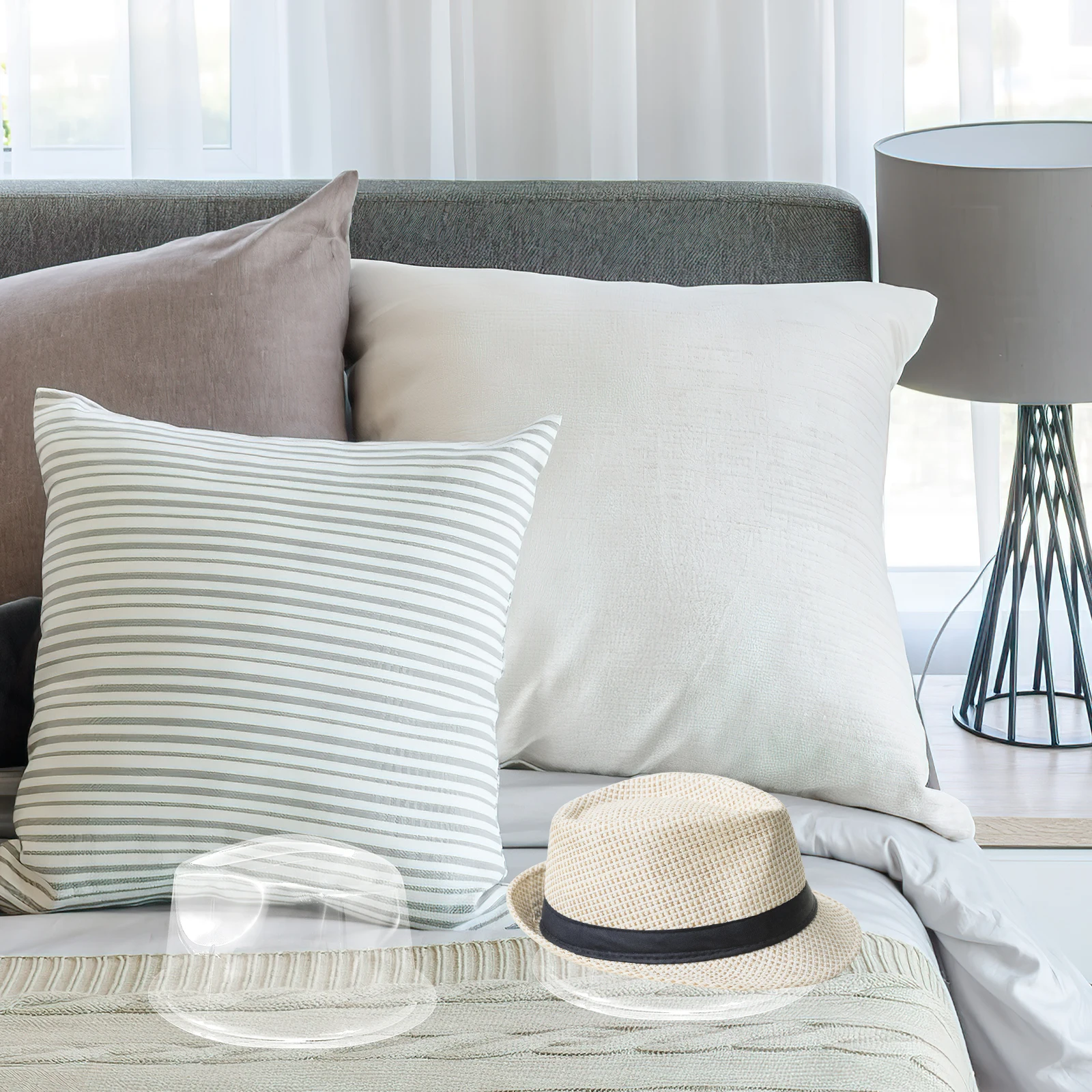 

10pcs Hat Holder Rack PVC Lightweight Travel Display Stand for Cowboy Hats Wigs Caps Storage Home Use Shop Window